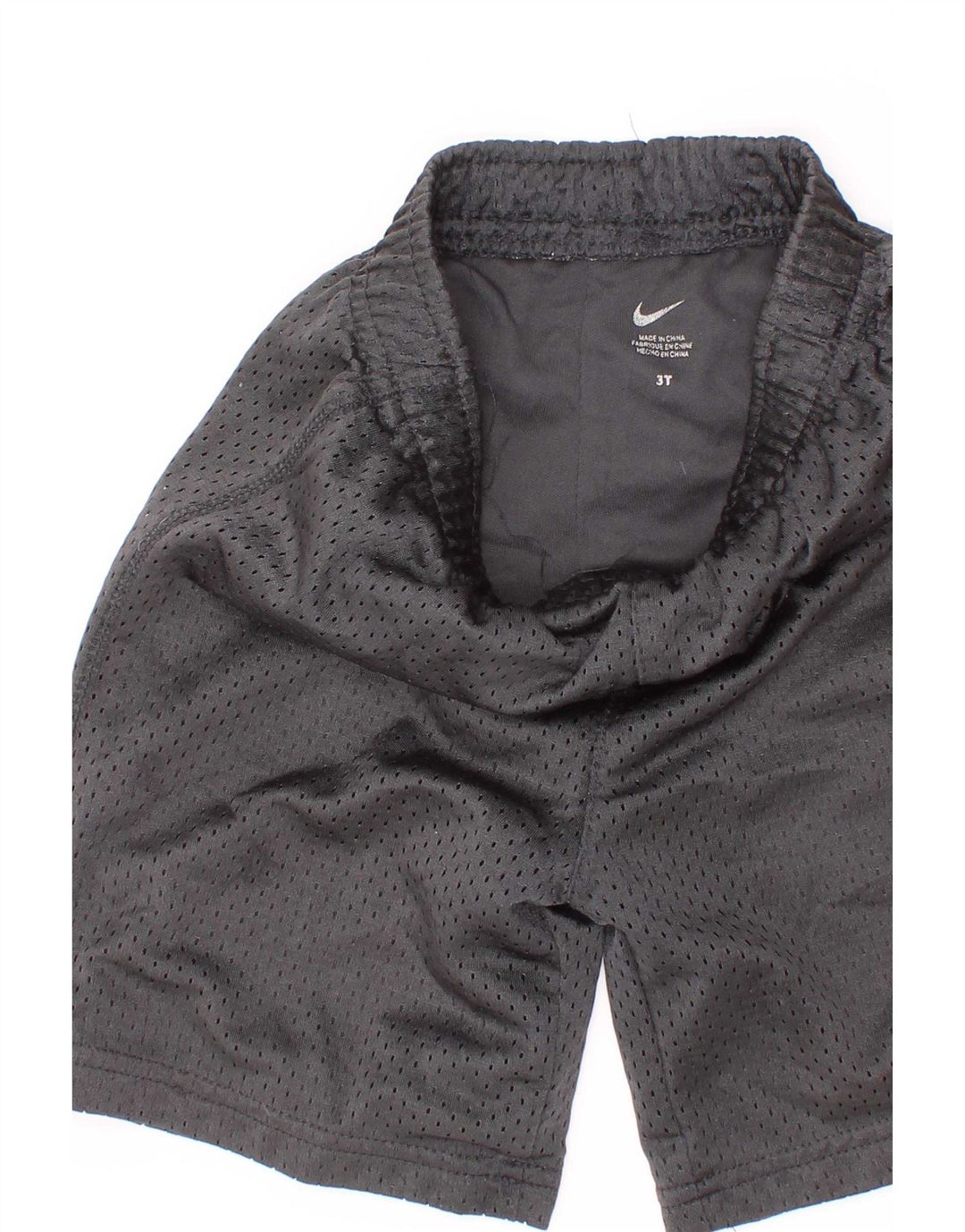 Pantaloncini sportivi Nike da ragazzo 2-3 anni in poliestere grigio