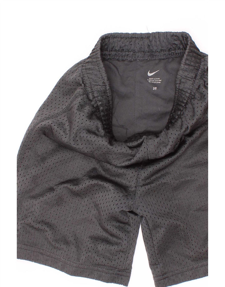 Pantaloncini sportivi Nike da ragazzo 2-3 anni in poliestere grigio