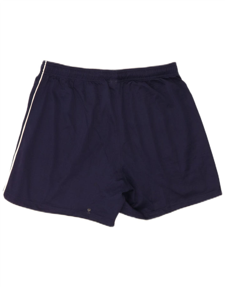 Pantaloncini sportivi Asics da ragazzo 15-16 anni 2XL Blu navy in poliestere
