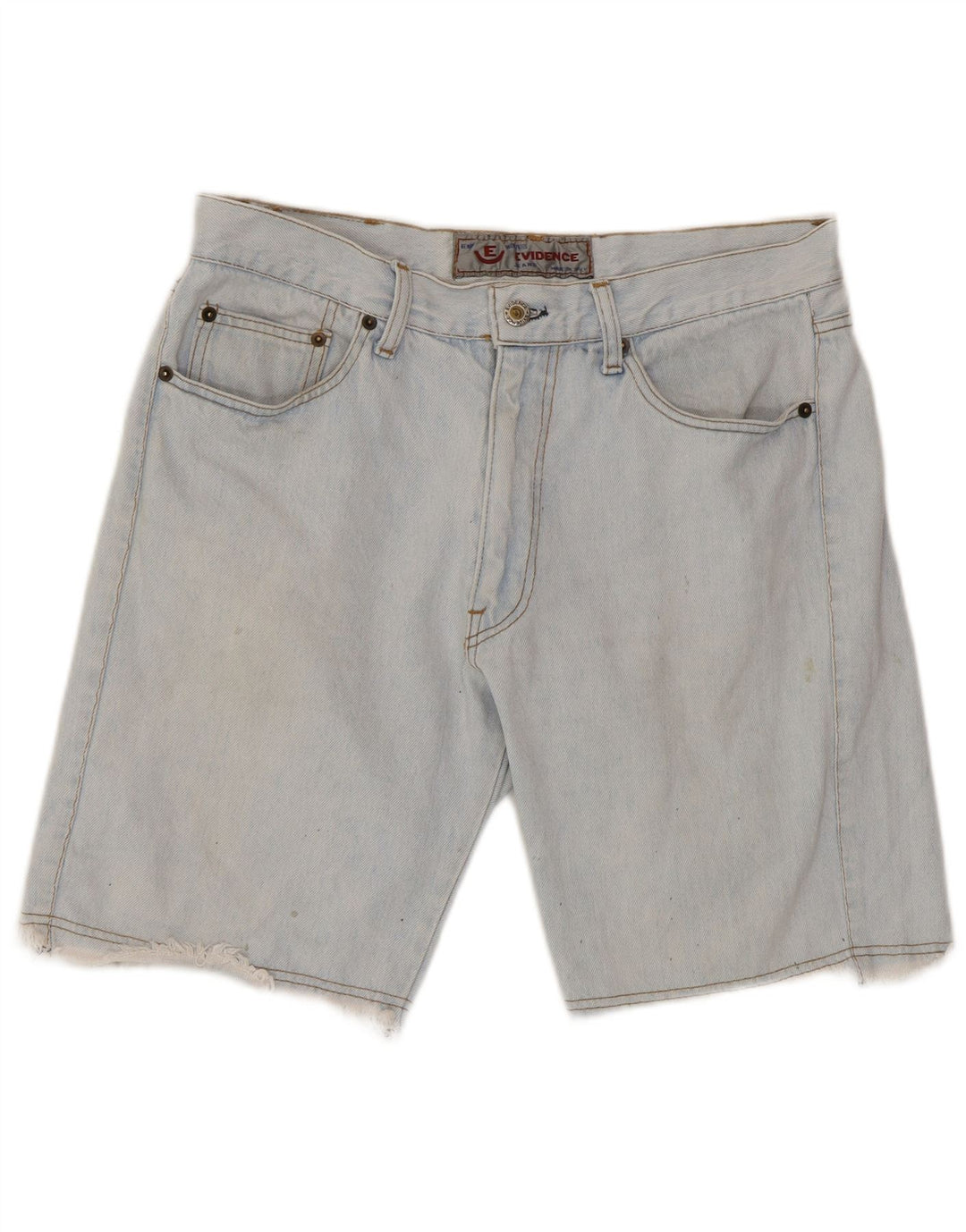 Pantaloncini di jeans da uomo EVIDENCE W32 blu medio