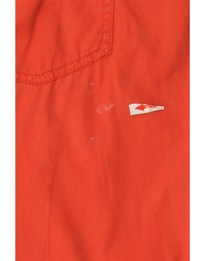 Pantaloncini cargo da donna Marks & Spencer UK 14 Large W34 Cotone arancione