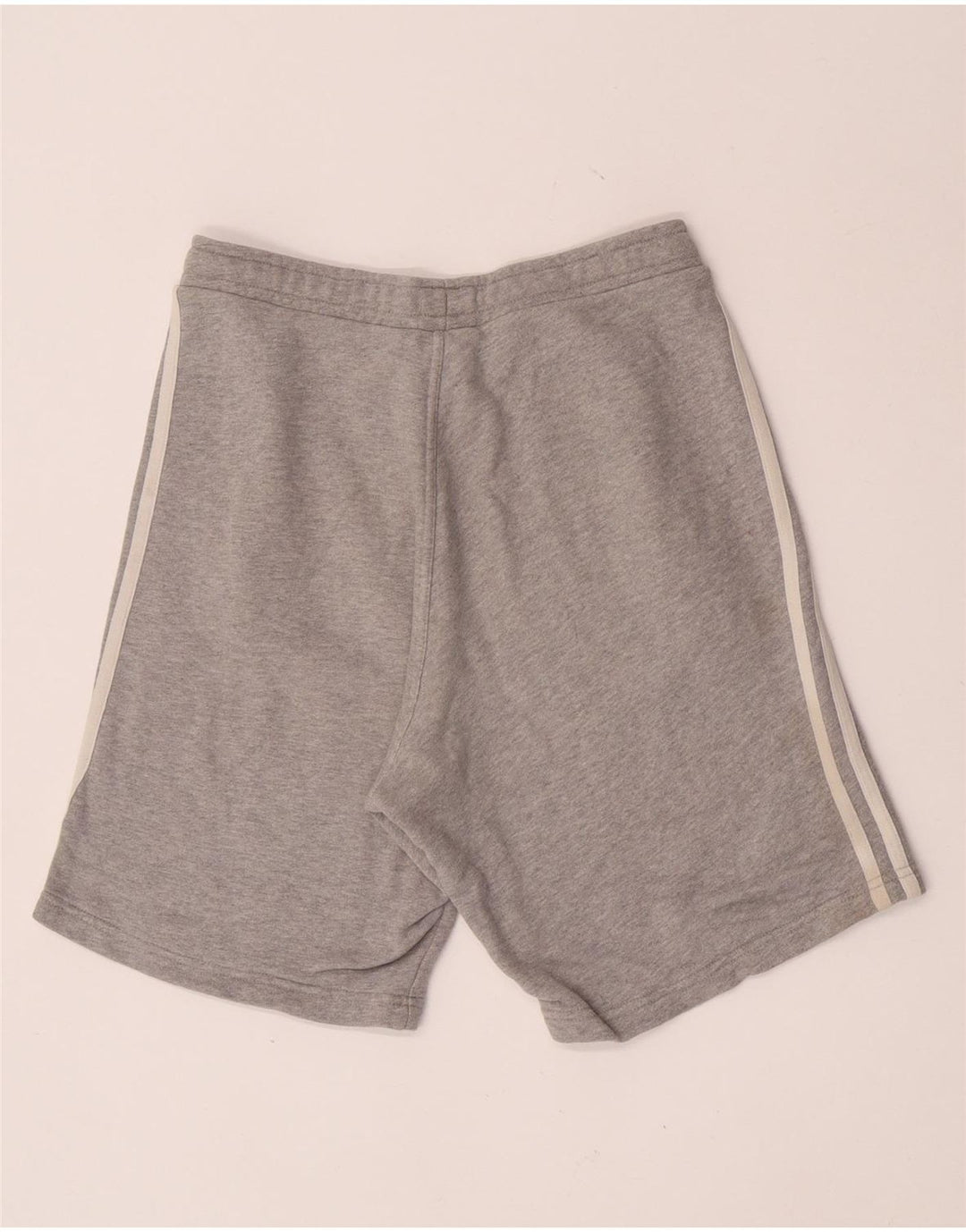 Pantaloncini sportivi Adidas da uomo piccoli in cotone chiazzato grigio