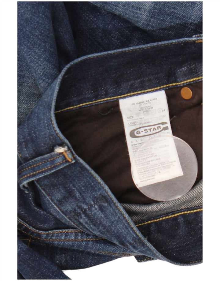 Jeans slim da uomo G-Star W34 L34 cotone blu