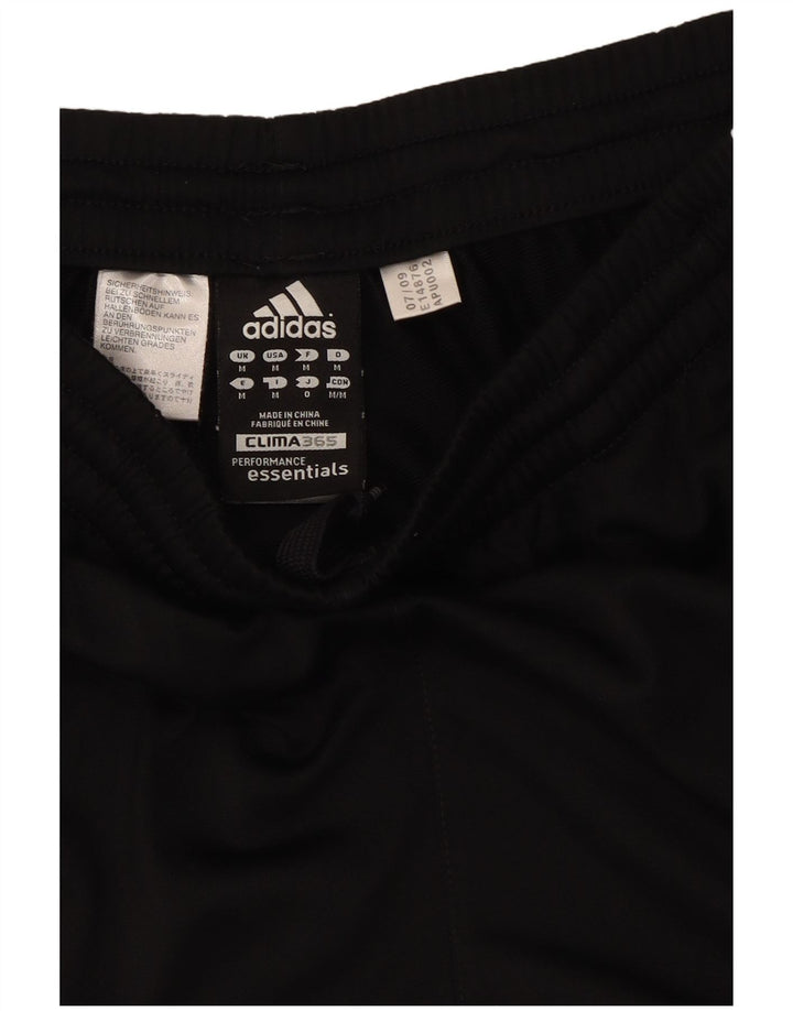 Pantaloni da tuta da uomo Adidas Clima 365 Crop medio poliestere nero