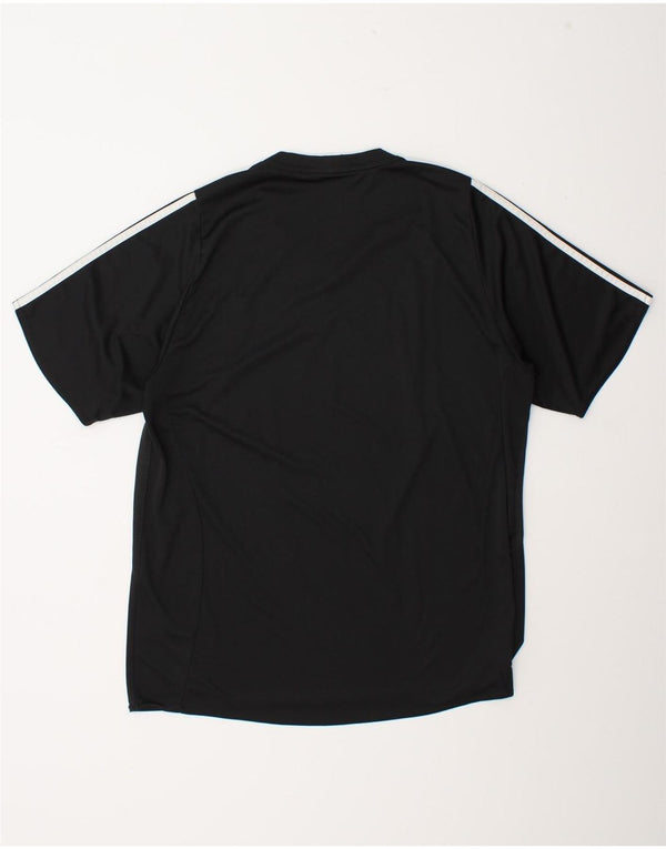 Maglietta Adidas da uomo Top Large in poliestere nero