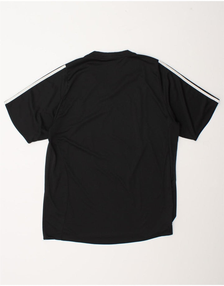 Maglietta Adidas da uomo Top Large in poliestere nero