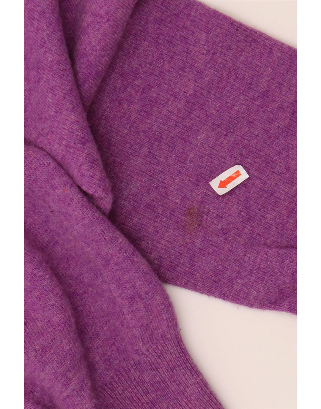 HARMONT & BLAINE Maglione da uomo con scollo a V piccolo in lana viola