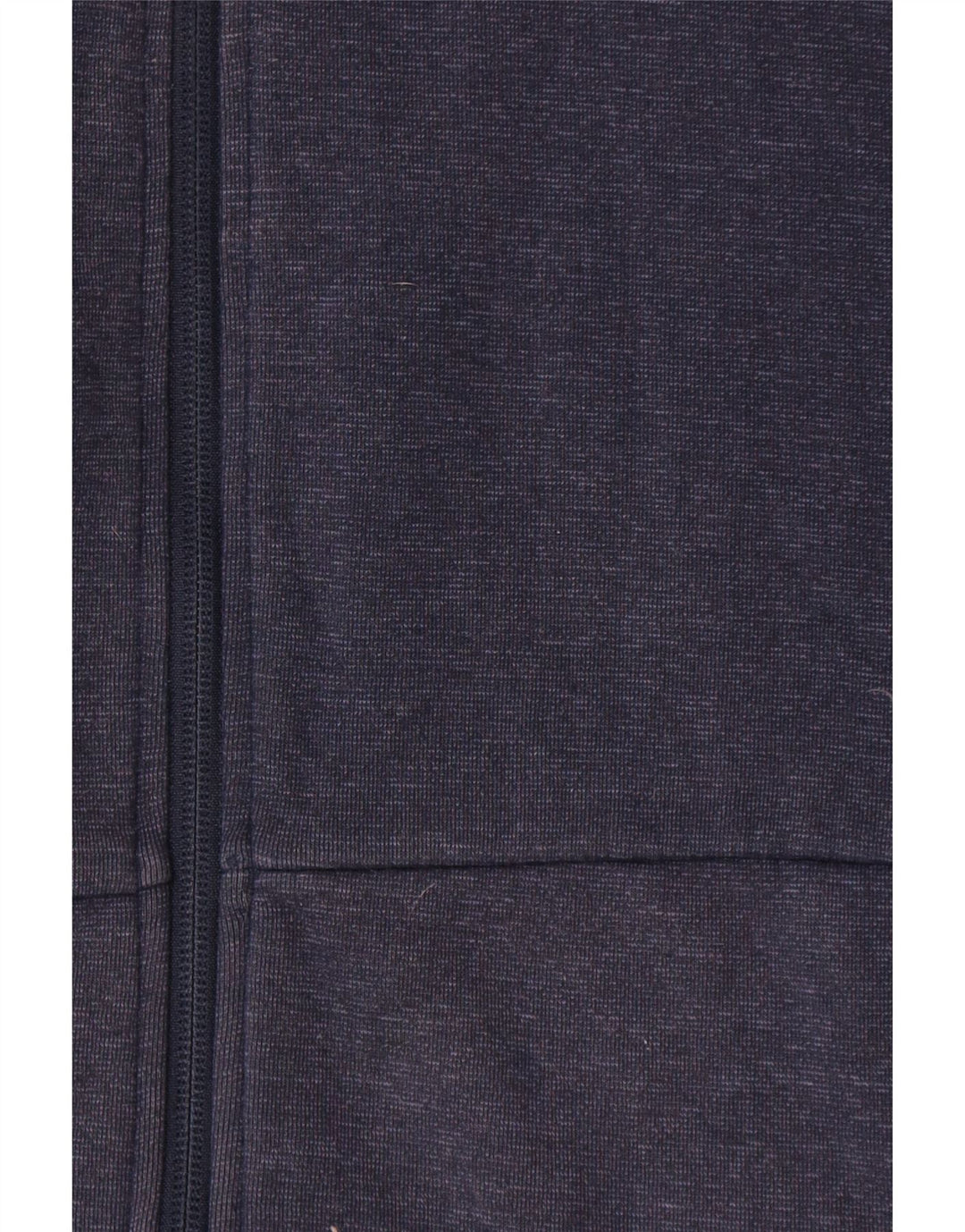 Maglione con cappuccio e zip da uomo Adidas in cotone blu navy medio
