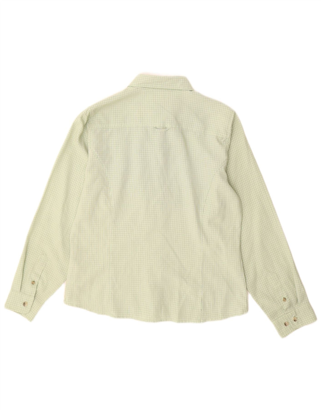 Camicia da donna Columbia UK 14 Modal a quadri verde medio