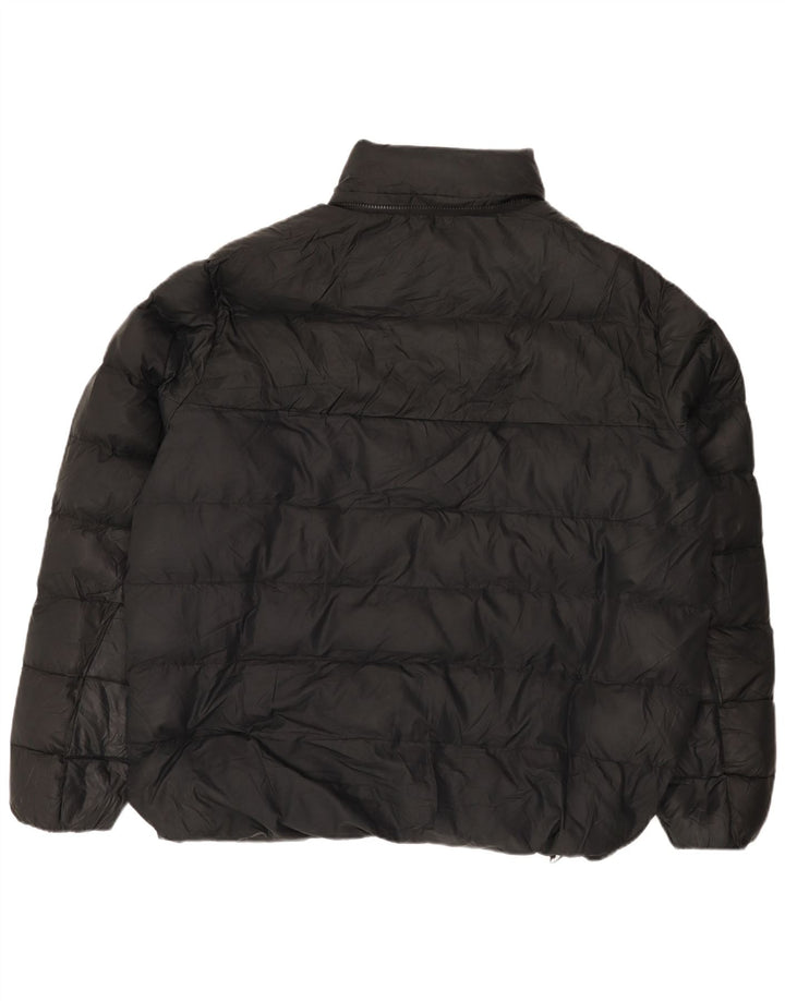 Giacca imbottita dal taglio ampio da uomo Jordan UK 42 XL poliestere nero