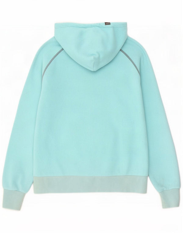 Musto Maglia con cappuccio in pile da donna UK 14 Medio Turchese Poliestere