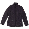 Giacca trapuntata da donna Puffa UK 6 XS blu navy in poliammide