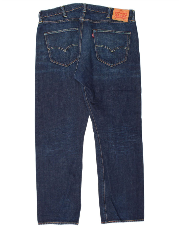 LEVI'S Jeans dritti da uomo 501 W38 L32 cotone blu