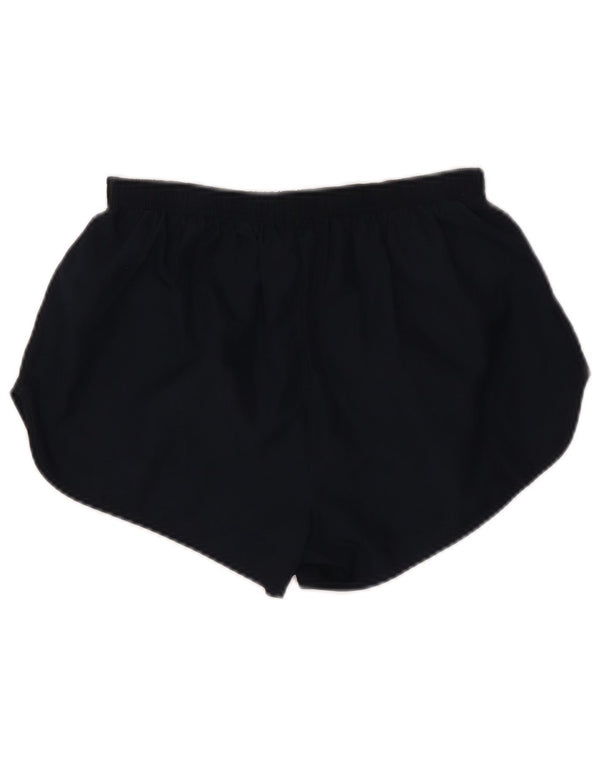 Pantaloncini sportivi da donna NIKE UK 8 Small poliestere blu navy