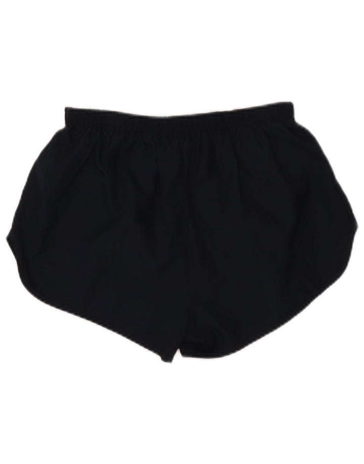 Pantaloncini sportivi da donna NIKE UK 8 Small poliestere blu navy