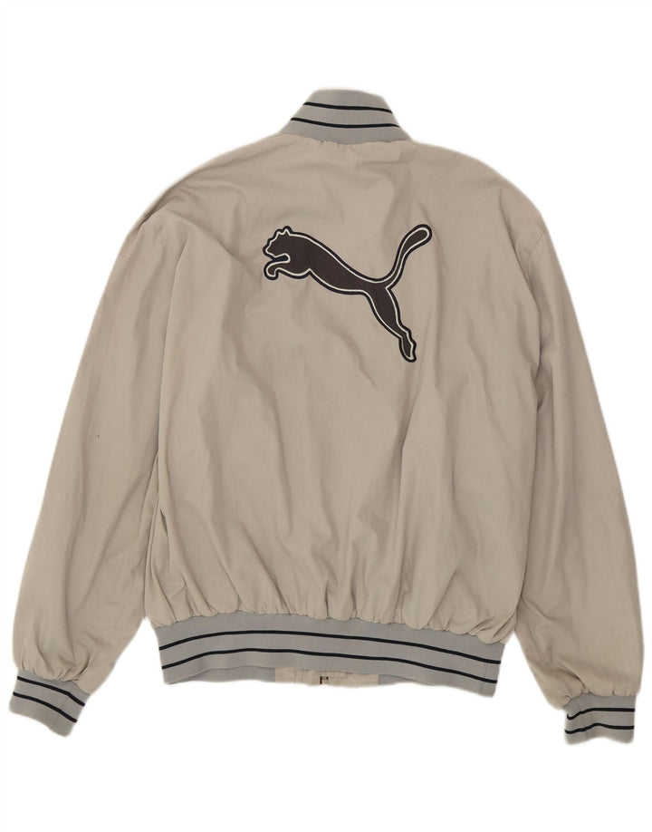 Giacca bomber da uomo Puma UK 40 grande cotone grigio