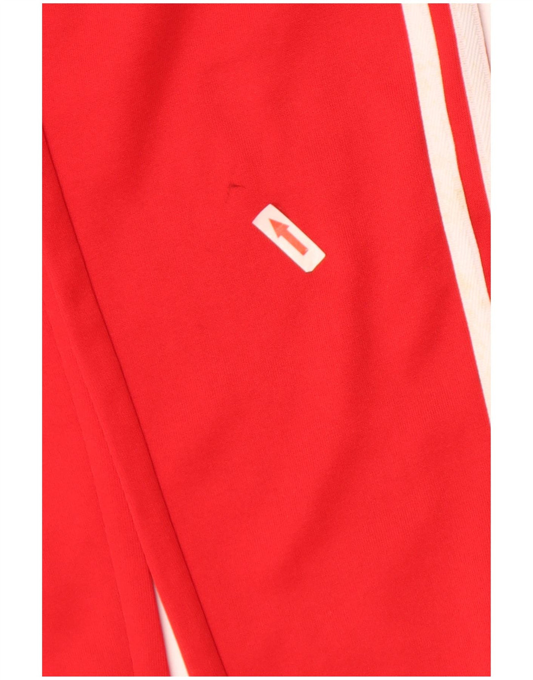 Pantaloni da tuta da uomo Adidas Joggers piccoli in poliestere rosso