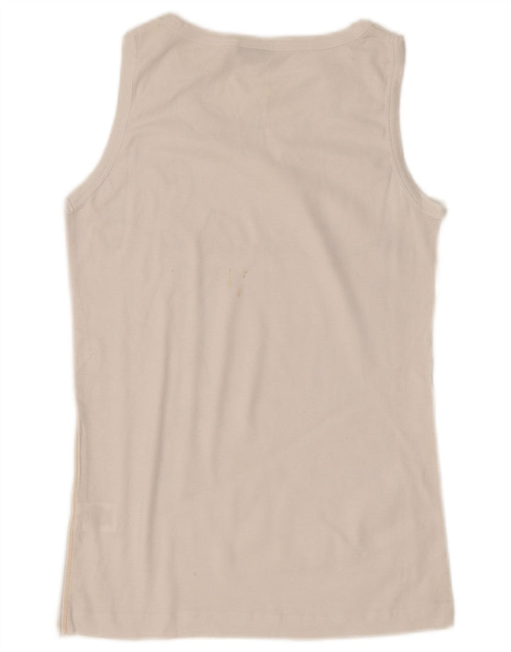 Canotta grafica da donna Diadora UK 12 cotone bianco medio