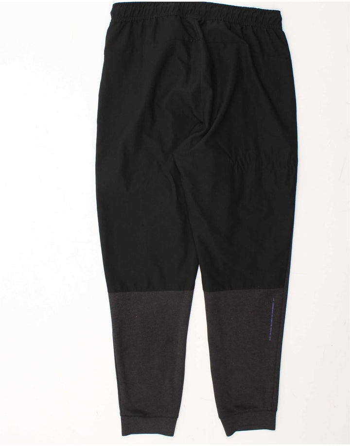 NIKE Mens Dri Fit Standard Fit Tracksuit Trousers Joggers Medium  Black