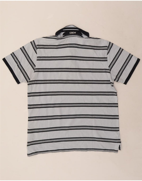 Crew Clothing Polo da uomo XL in cotone a righe blu