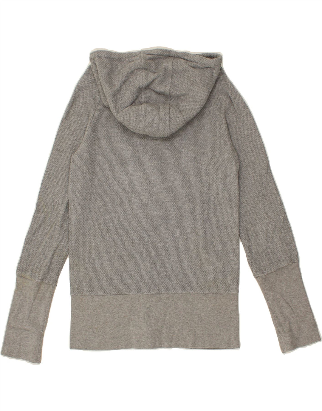 Maglione con cappuccio e zip da uomo COLMAR in cotone grigio medio