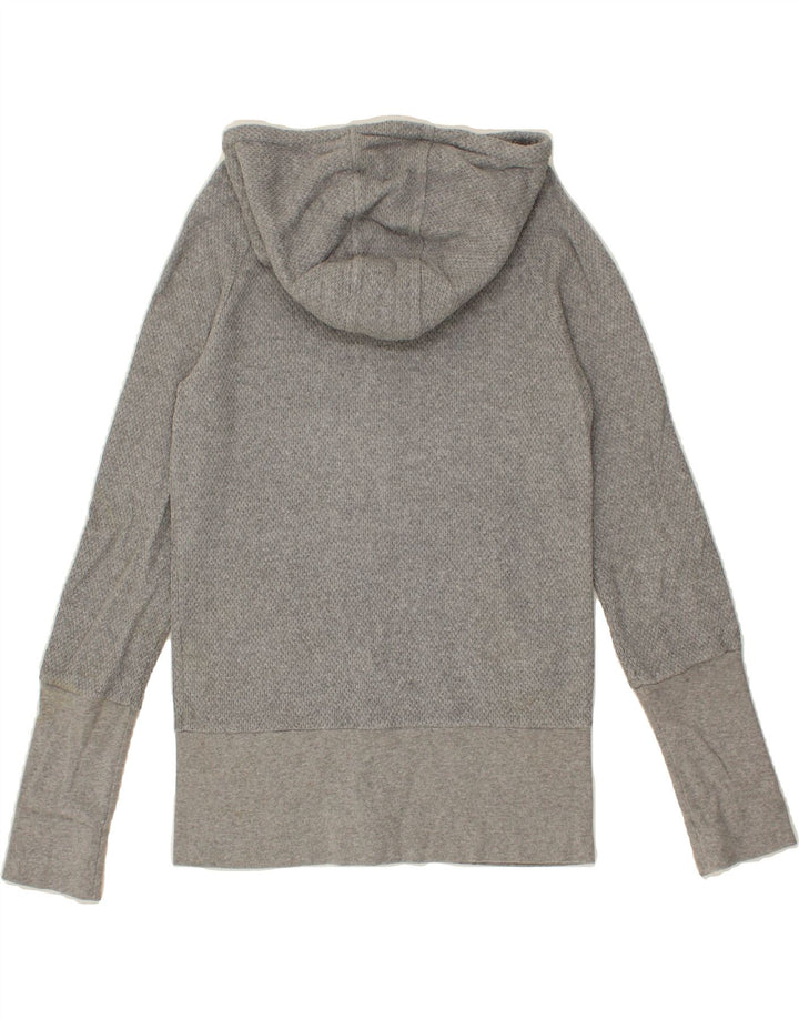 Maglione con cappuccio e zip da uomo COLMAR in cotone grigio medio