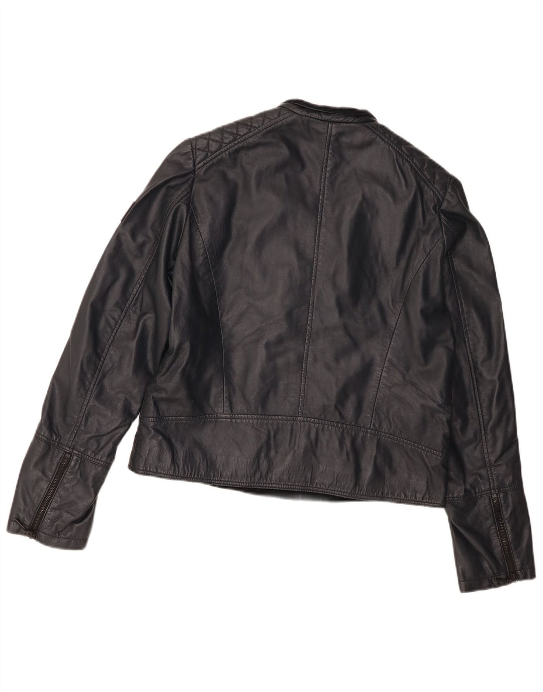 Giacca da motociclista in pelle da donna Frieda & Freddies IT 42 media pelle nera