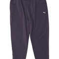 PUMA Womens Crop Tracksuit Trousers UK 18 XL  Navy Blue Polyester