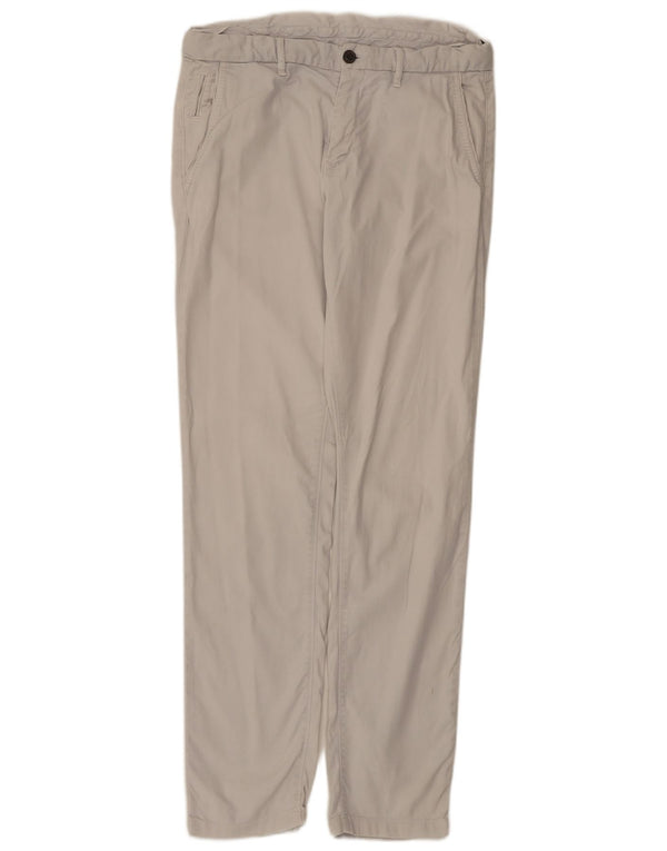 Pantaloni chino slim fit da uomo Tommy Hilfiger W34 L34 cotone beige