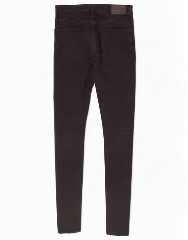 Jeans skinny a vita alta Levi's 721 da donna W26 L30 cotone nero