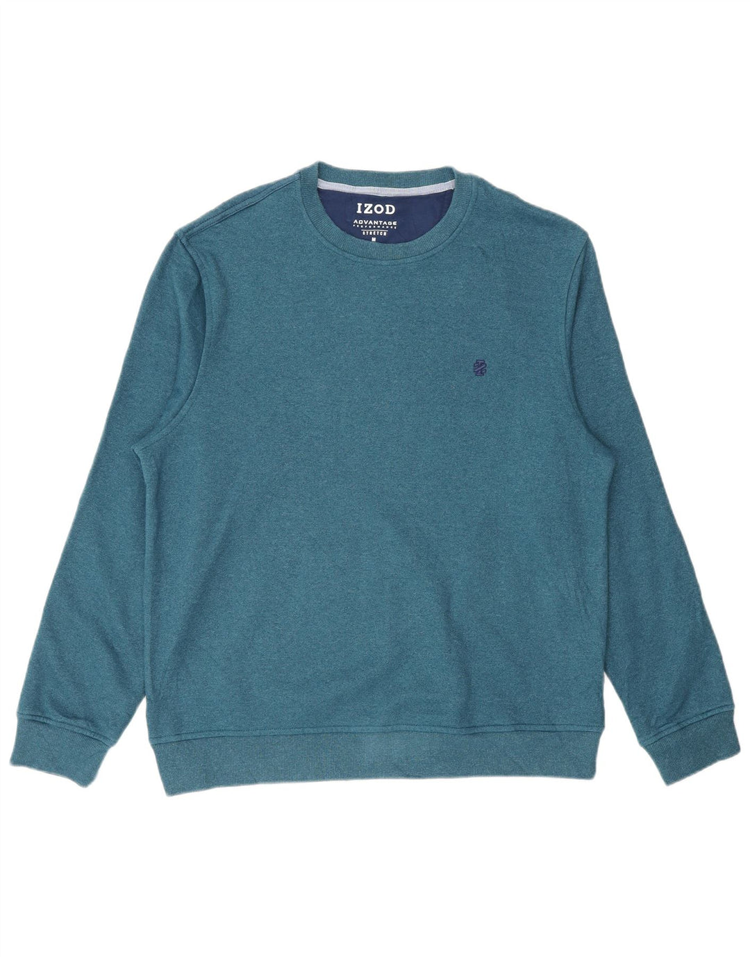 Felpa da uomo Izod maglione blu medio in poliestere