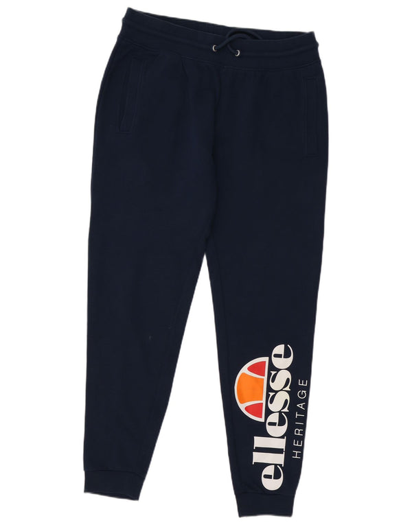 Pantaloni da tuta da donna Ellesse Heritage Joggers UK 14 Large Blu Navy