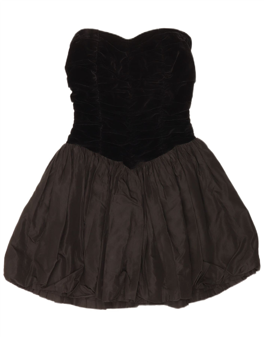 Abito senza spalline da donna Aria UK 10 Small Black Colourblock