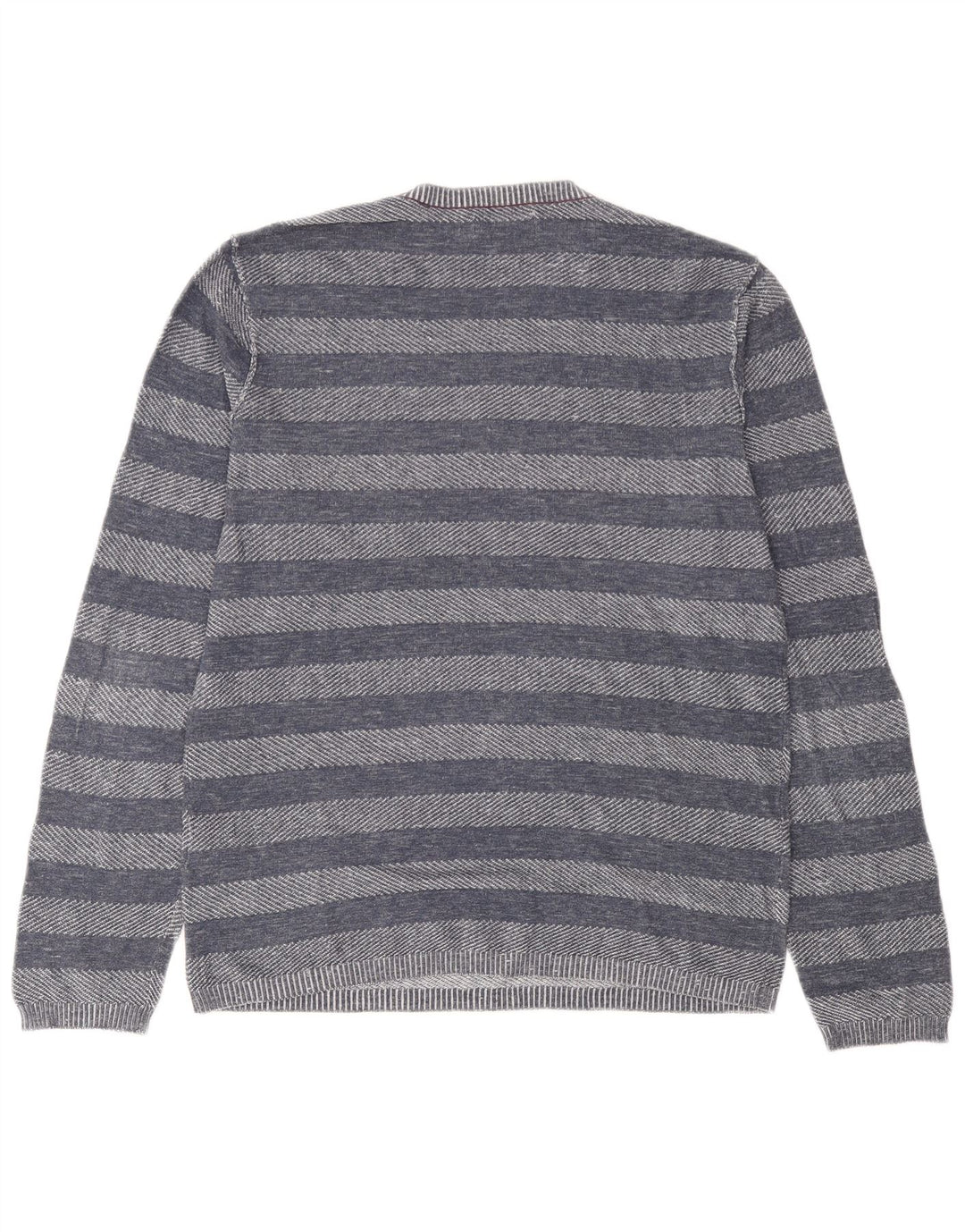 Maglione maglione girocollo da uomo Jack & Jones a righe blu navy medie