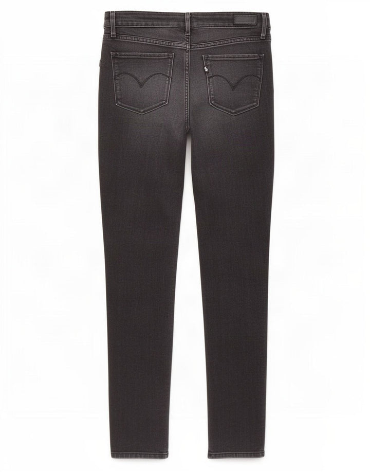Jeans slim da donna Levi's W27 L32 cotone nero