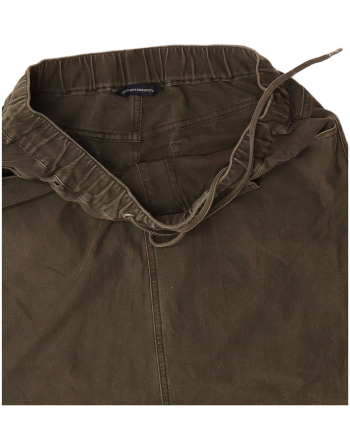 Minigonna da donna French Connection W30 cotone kaki medio