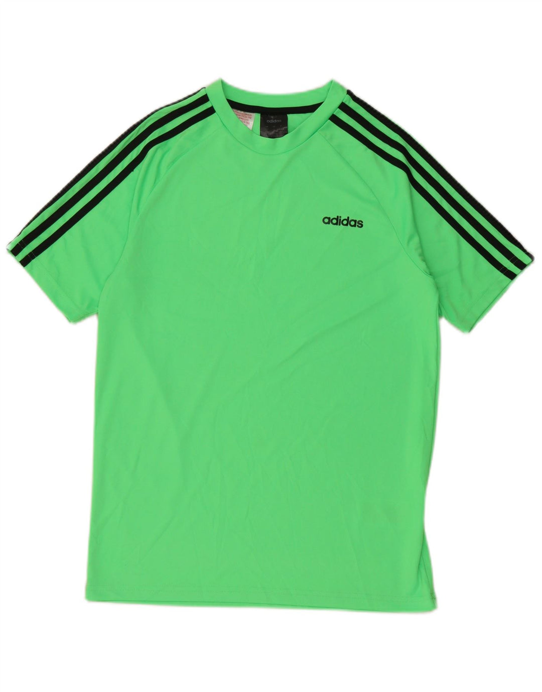 Maglietta Adidas da bambino 13-14 anni in poliestere verde