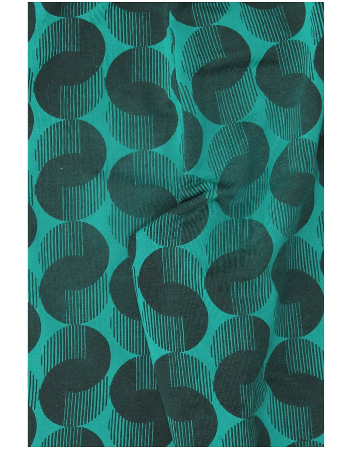 Leggings Puma per ragazze 9-10 anni in poliestere geometrico verde medio