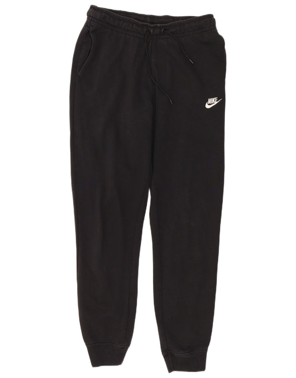 Pantaloni da tuta da donna Nike Joggers UK 10 piccoli cotone nero