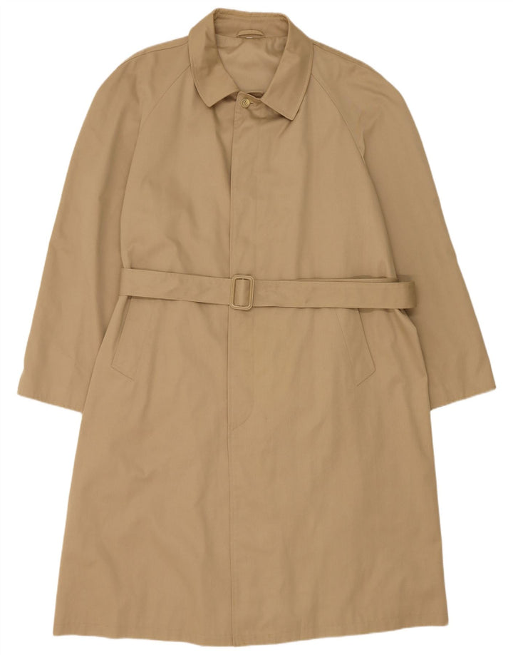 Cappotto vintage da uomo IT 56 3XL Poliestere beige