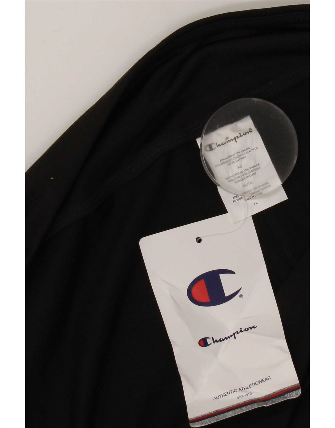 Pantaloni da tuta da donna Champion UK 18 XL Poliestere nero