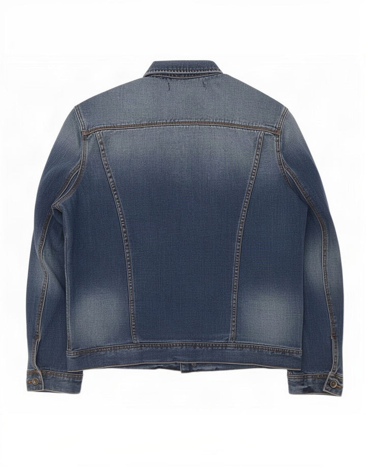 Giacca di jeans da uomo Rifle 2XL in cotone blu
