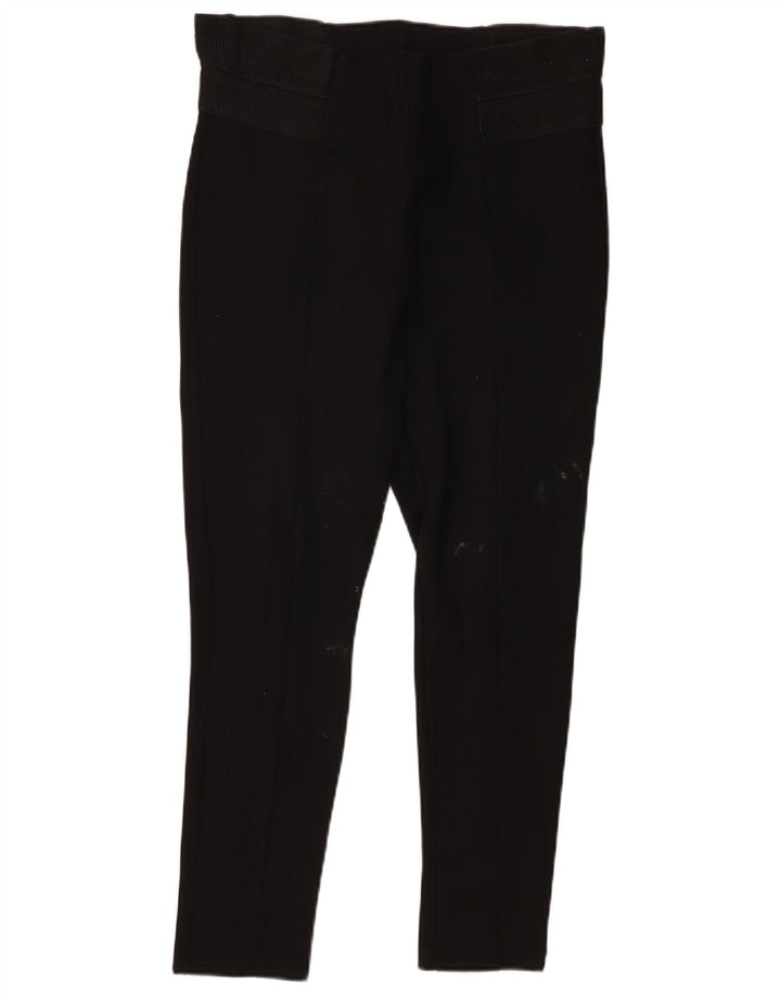 Leggings Zara da donna UK 14 large in viscosa nera