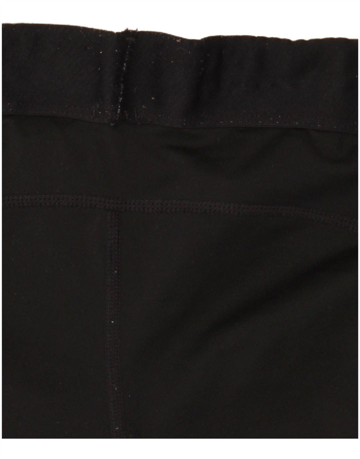 Leggings grafici da donna Nike UK 10 piccoli poliestere nero