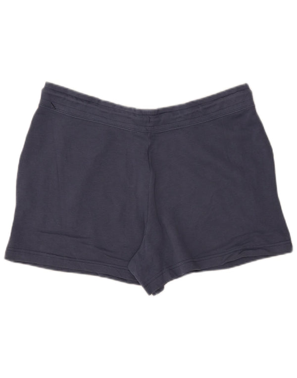 Pantaloncini sportivi da donna NIKE UK 16 grandi in cotone blu navy