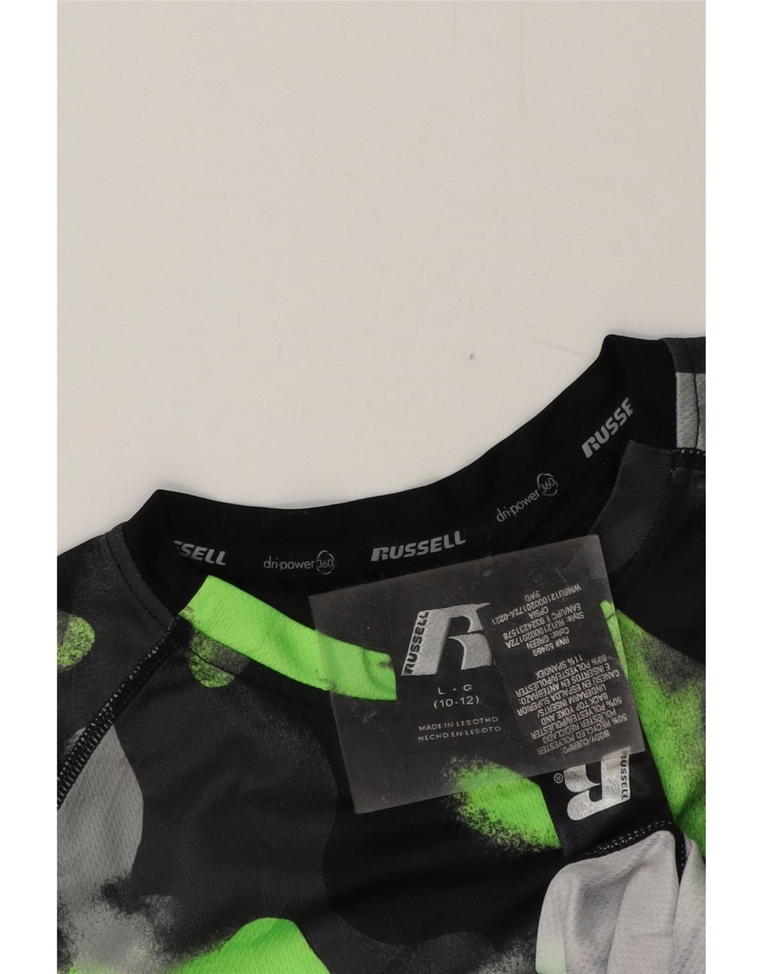 T-shirt per ragazzi RUSSELL ATHLETIC Top 10-11 anni grande multicolore
