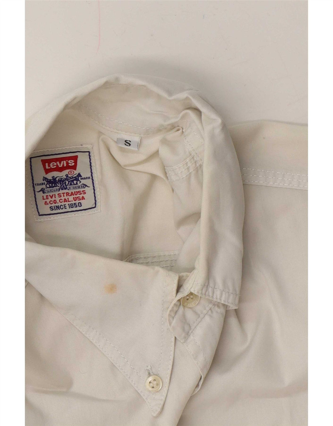 Camicia Levi's da uomo piccola bianca