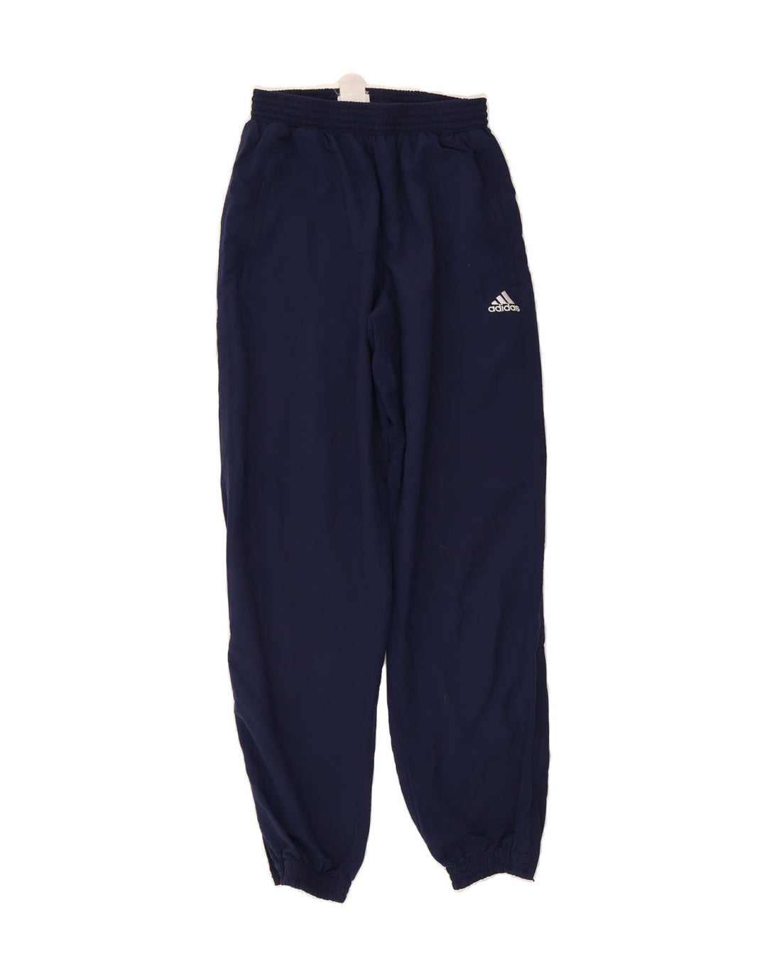 ADIDAS Mens Tracksuit Trousers Joggers Medium Navy Blue Vintage Adidas and Second-Hand Adidas from Messina Hembry 