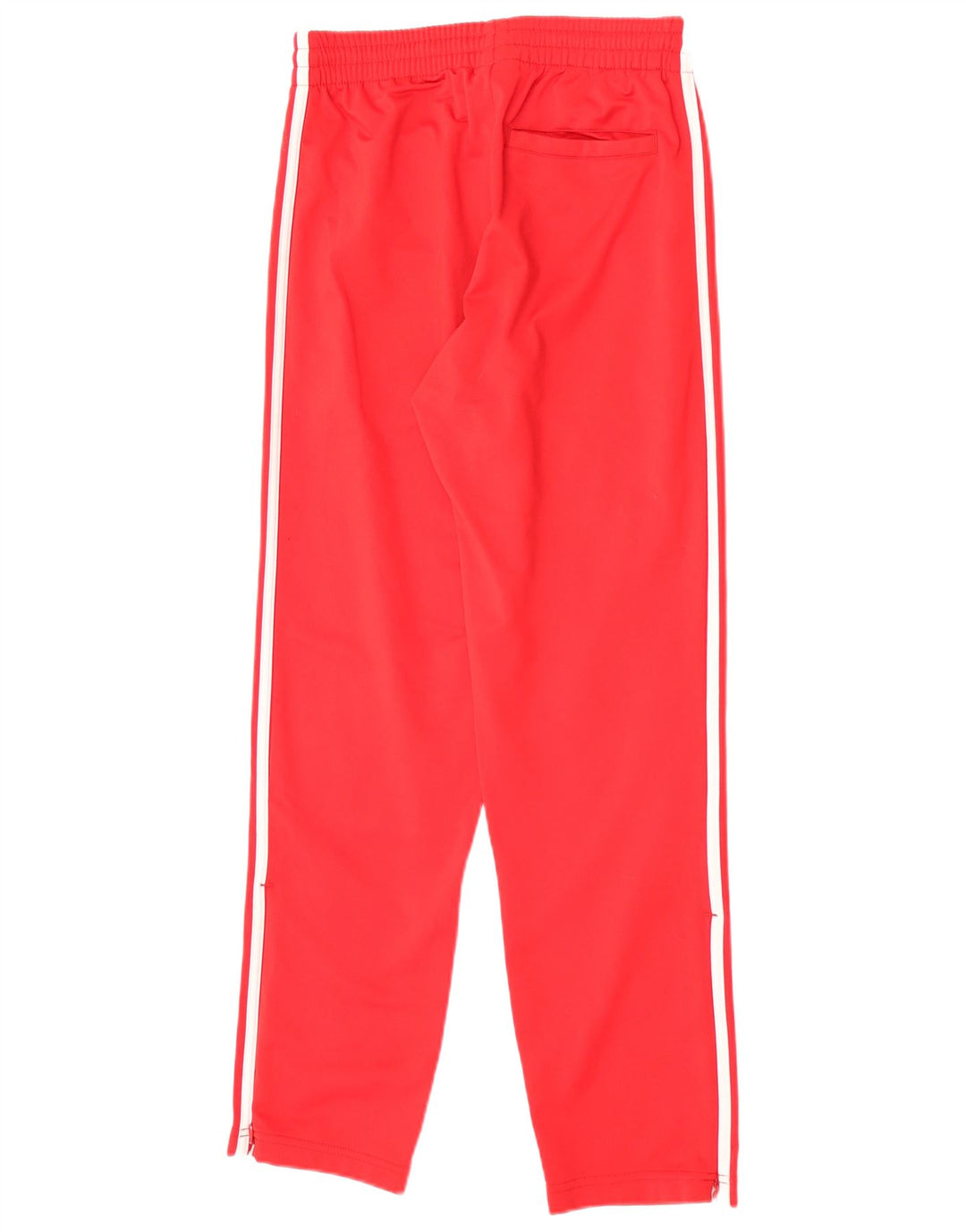 Pantaloni da tuta Adidas da uomo piccoli in poliestere rosso