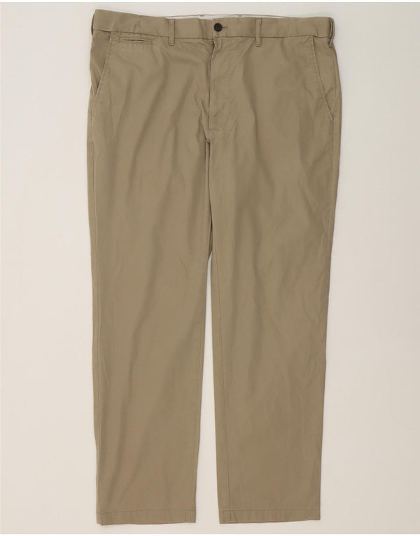Pantaloni chino vestibilità regolare Marks & Spencer da uomo Heritage W40 L31 Beige